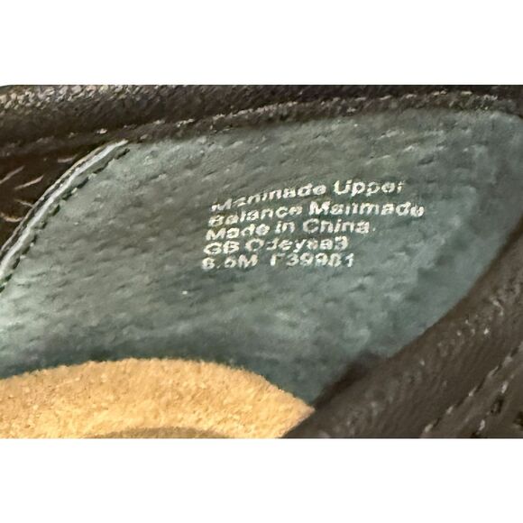 GIANI BERNINI Odeysa Memory Foam Perforated Ballet Round Toe Flats Black 8.5 - Picture 7 of 7